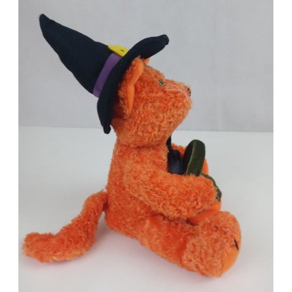 New Halloween Tabby the Bean Bag Cat for March of Dimes from Plushland - Picture 2 of 6